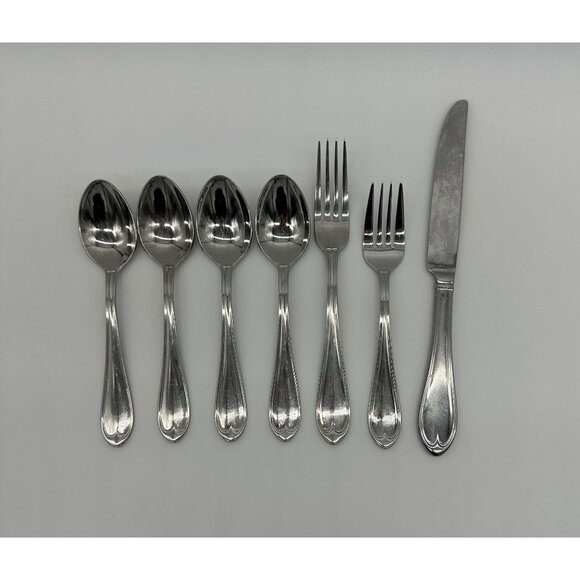Reed and Barton Flatware Oval Thread Select Stainless Steel Replacements 1990s - Picture 2 of 9